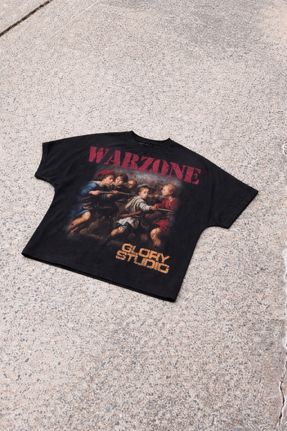 Crown Of Glory "WARZONE" Cropped Tee
